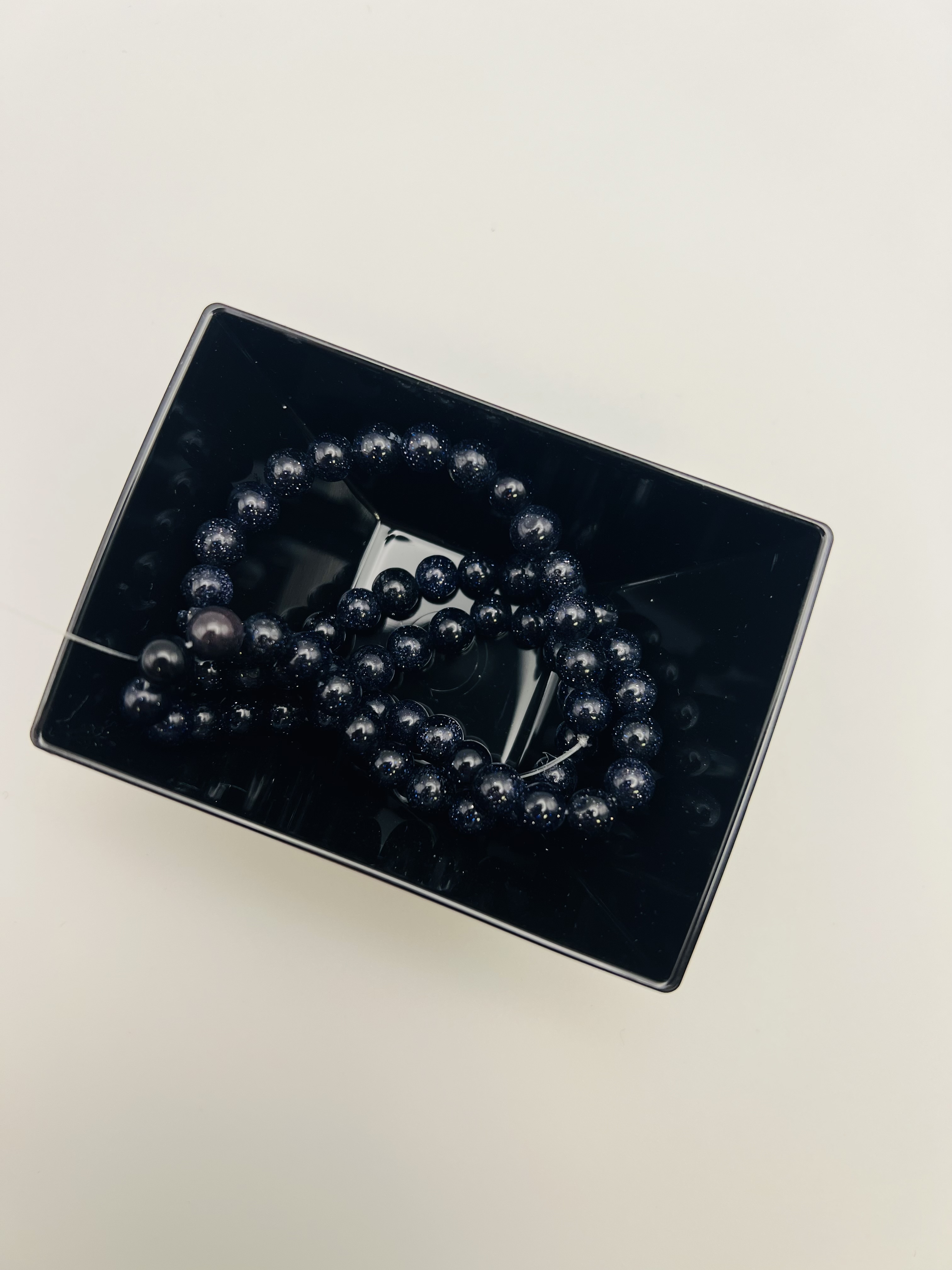 Modrý sluneční kámen - Avanturín 6mm